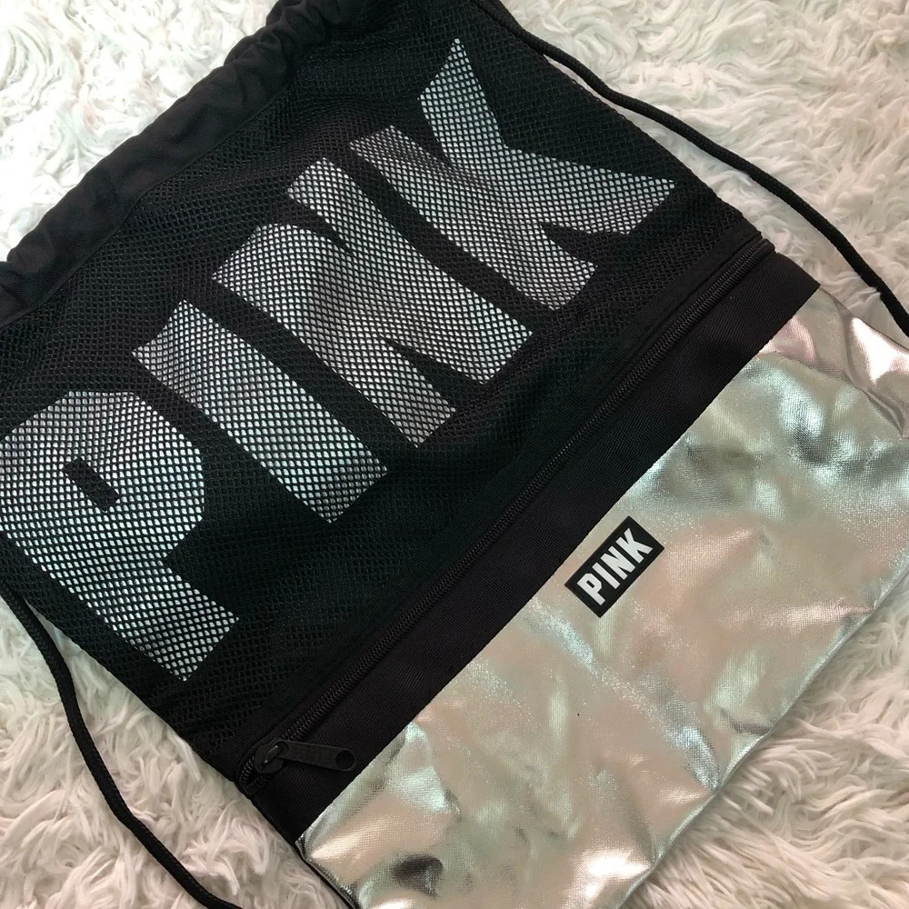 pink bag.